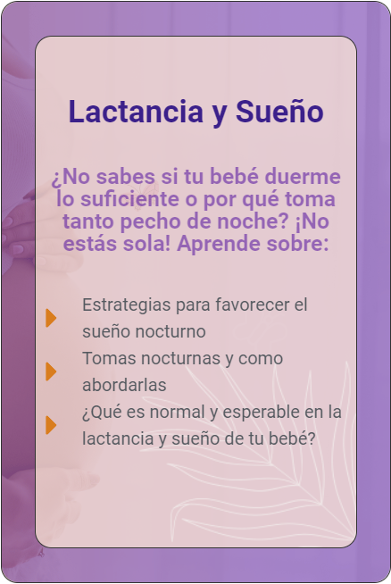 Lactancia y Sueño