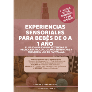 Experiencias Sensoriales para Bebés de 0 a 1 año